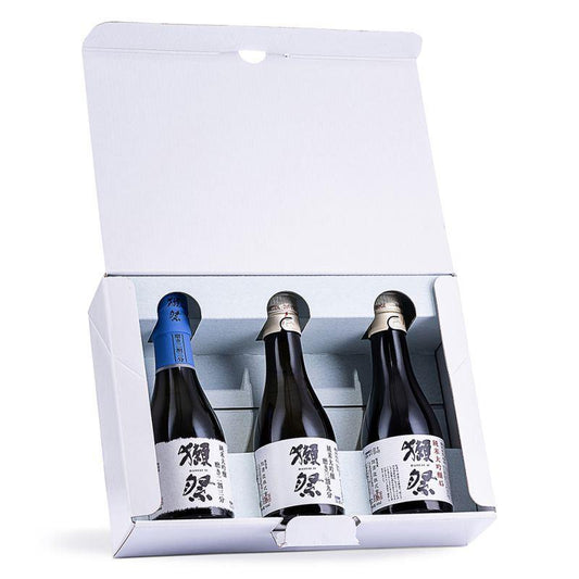 (Case) Dassai 3 Bottle Junmai Daiginjo Sake Set 獺祭 純米大吟釀3瓶禮盒裝 (ABV 16%) 180ml*3*12