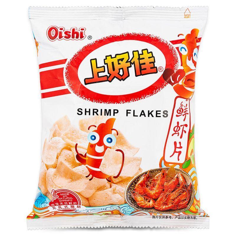 (Case) Oishi Shrimp Flakes 上好佳 鮮蝦片 40g*20