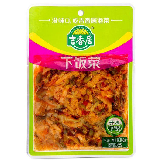 (Case) Ji Xiang Ju Vegetable Go With Meal (L) 吉香居 下飯菜 (大) 106g*50