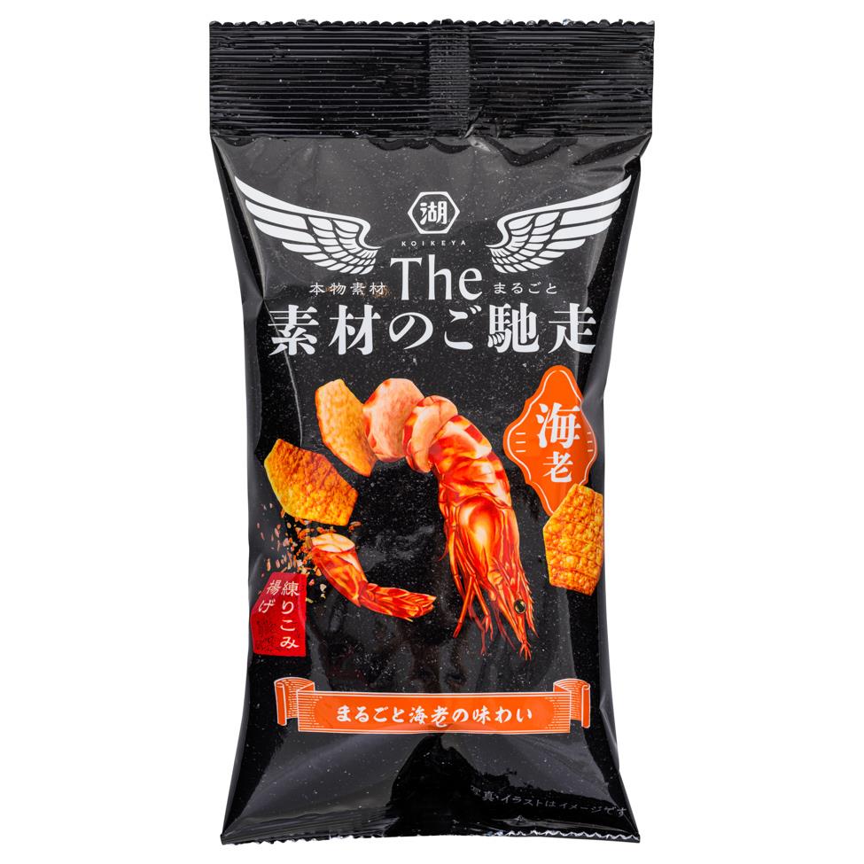 (Case) Koikeya Slim Bag Sozaino-gochiso Shrimp Snack 20g*6