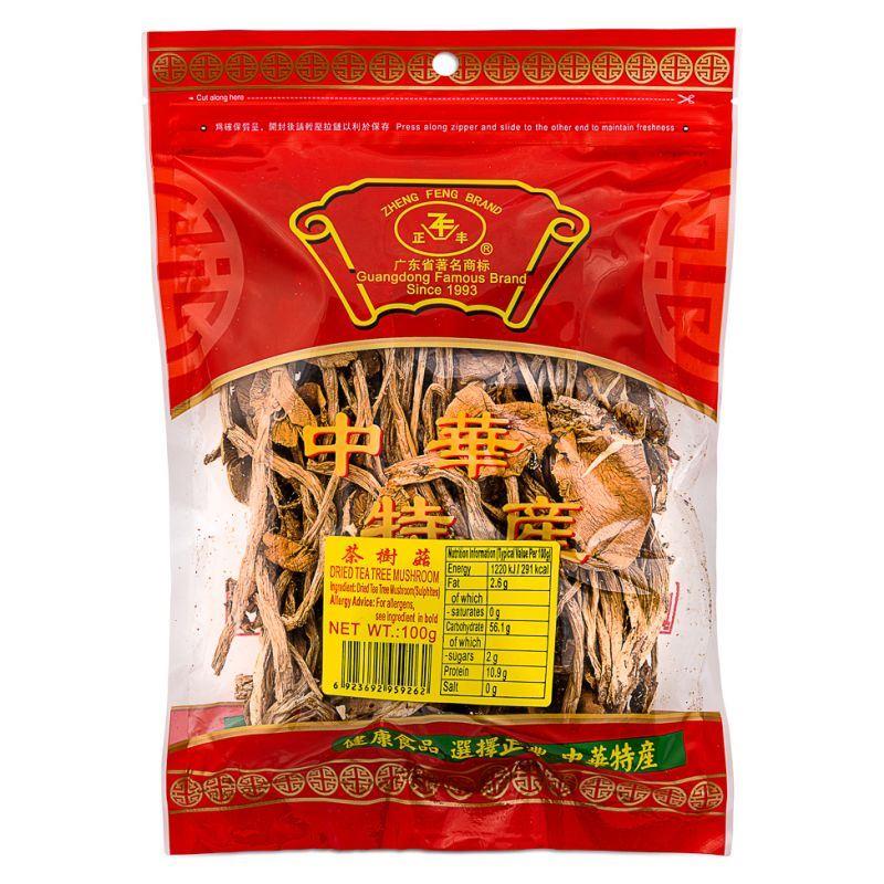 (Case) Zheng Feng Dried Tea Tree Mushroom 正豐 茶樹菇 100g*30