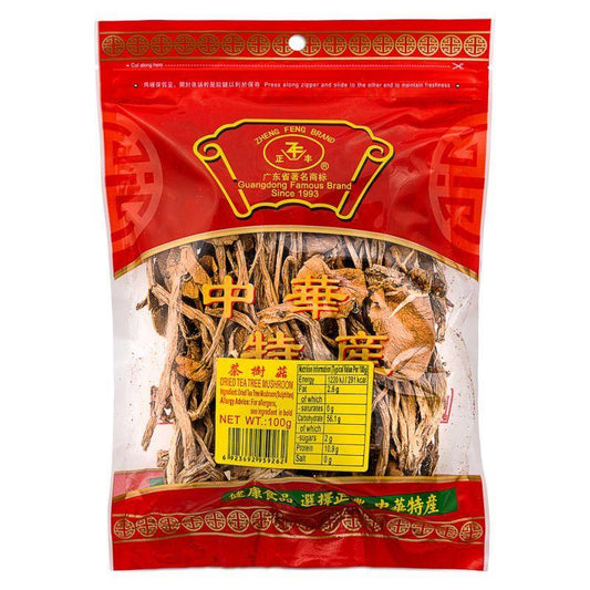 (Case) Zheng Feng Dried Tea Tree Mushroom 正豐 茶樹菇 100g*30