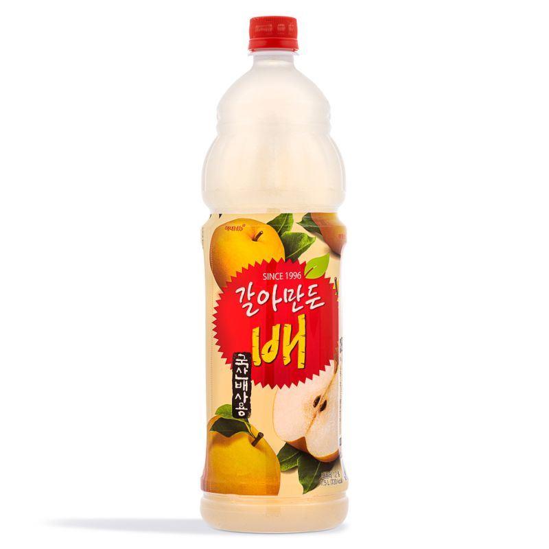 (Case) Haitai Crushed Pear Juice 갈아만든배 1.5L*12