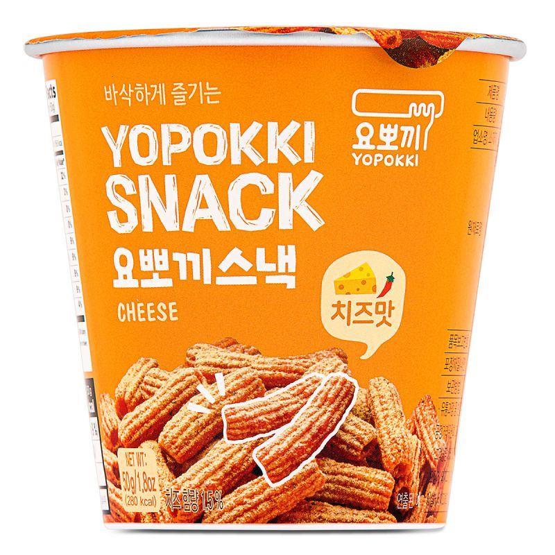 (Case) Young Poong Yopokki Snack (Cheese) 요뽀끼스낵 (치즈맛) 50g*12
