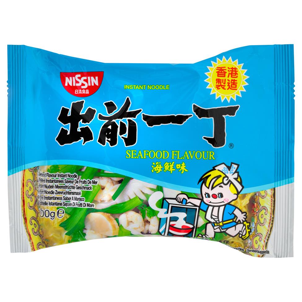 (Case) Nissin Seafood Flavour Instant Noodles 出前一丁 海鮮味 100g*30