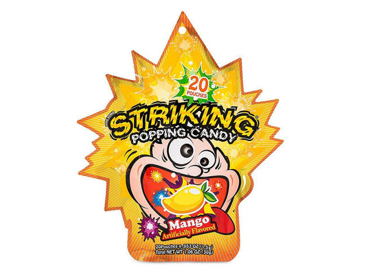 (Case) Striking Popping Candy (Mango) 索勁 芒果味爆炸糖 30g*48