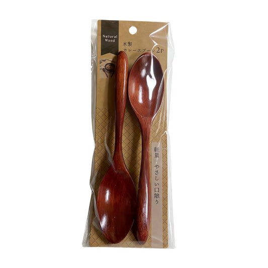 Wooden Spoon Set of 2 (18.5 x 4cm) x 100