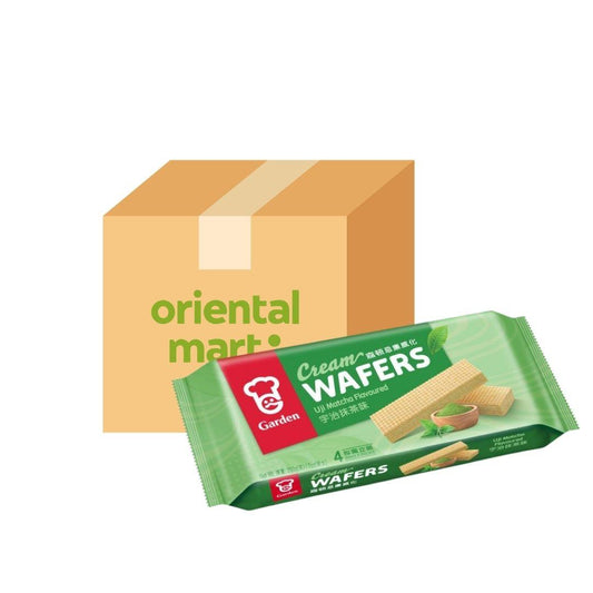 Garden Cream Wafers (Uji Matcha Flavour) 嘉頓 忌廉威化 (宇治抹茶味) 12 x (4 x 50g)