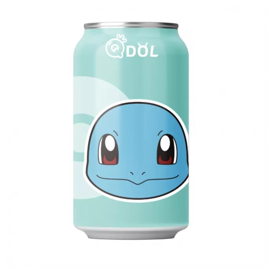 (Case) QDOL Pokemon Sparkling Water (Citrus Flavor) 寶可夢 日向夏柑橘風味氣泡水 330ml*24