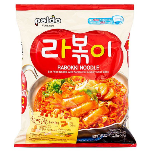 (Multi) Paldo Rabokki (Spicy & Fried) Noodle 라볶이 145g*4