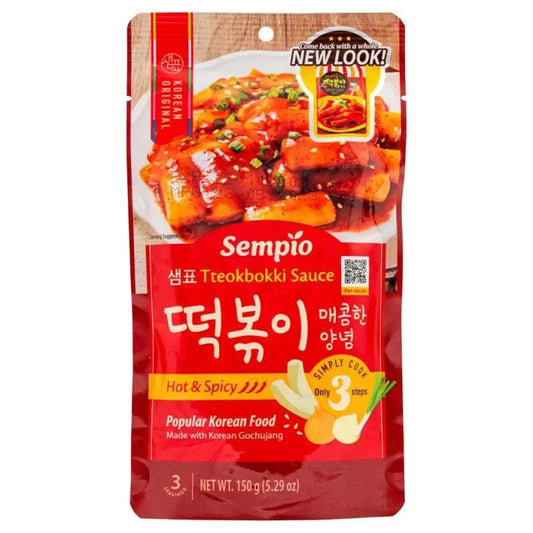 (Case) Sempio Topokki Sauce (Hot & Spicy) 떡떡볶이달콤한양념 150g*24