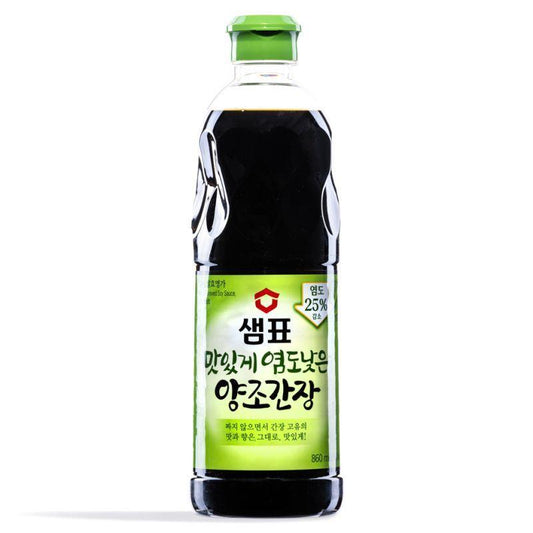 (Case) Sempio Naturally Brewed Soy Sauce (Less Salt) 맛있게 염도낮은 양조간장 860ml*12