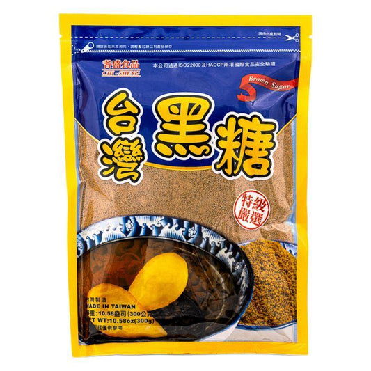 (Case)  Chi-Sheng Brown Sugar 耆盛 台灣黑糖 300g*20
