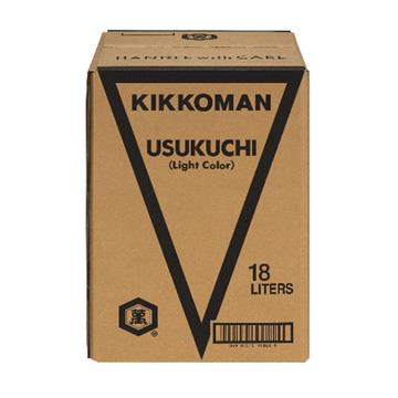Kikkoman Usukuchi Light Soy Sauce 18L