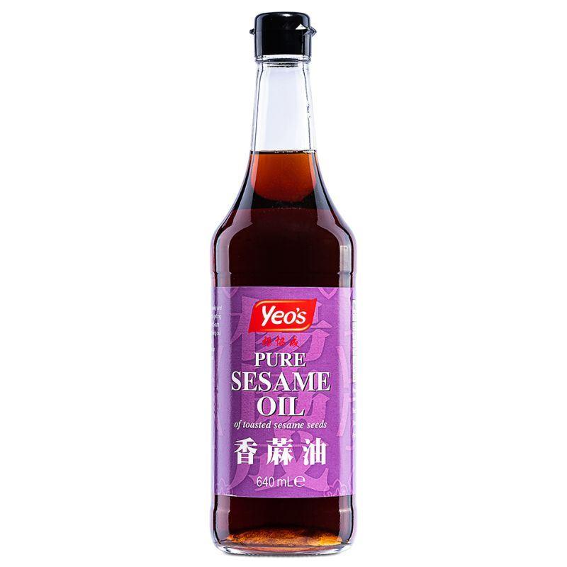 (Case) Yeo's Pure Sesame Oil of Toasted Sesame Seeds (L) 楊協成 香麻油 (大) 640ml*12