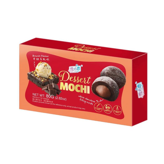 Yuki & Love Dessert Mochi (Brownie Flavour) 24 x 80g