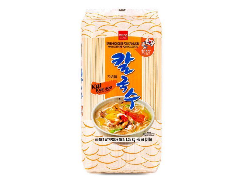 (Case) Wang Dried Noodles for Kalgusu (Knife Cut Noodle) 칼국수 1.36kg*12