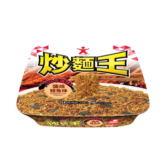 (Case) Doll Fried Noodle (Kabayaki Eel Flavour) 公仔炒麵王 (蒲燒鰻魚味) 113g*12