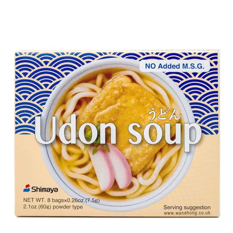 (Case) Shimaya Udon Soup Stock Powder うどん スープ 60g (8*7.5g)*30