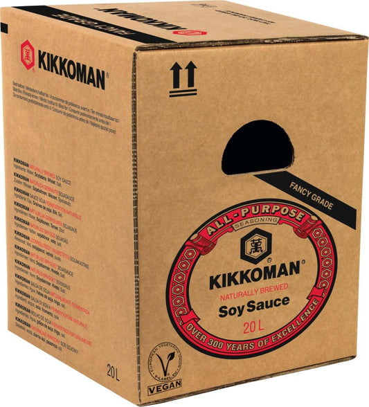 Kikkoman Naturally Brewed Soy Sauce 20L