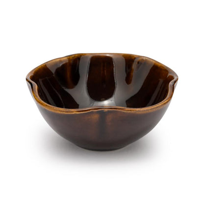 Flower-Shaped Mini Ceramic Bowl セラミックミニボウル 花 x 12