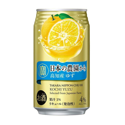 (Case) Takara Nippon Chu-hi Cocktail Spritz (Kochi Yuzu) (ABV 4%) 350ml*24