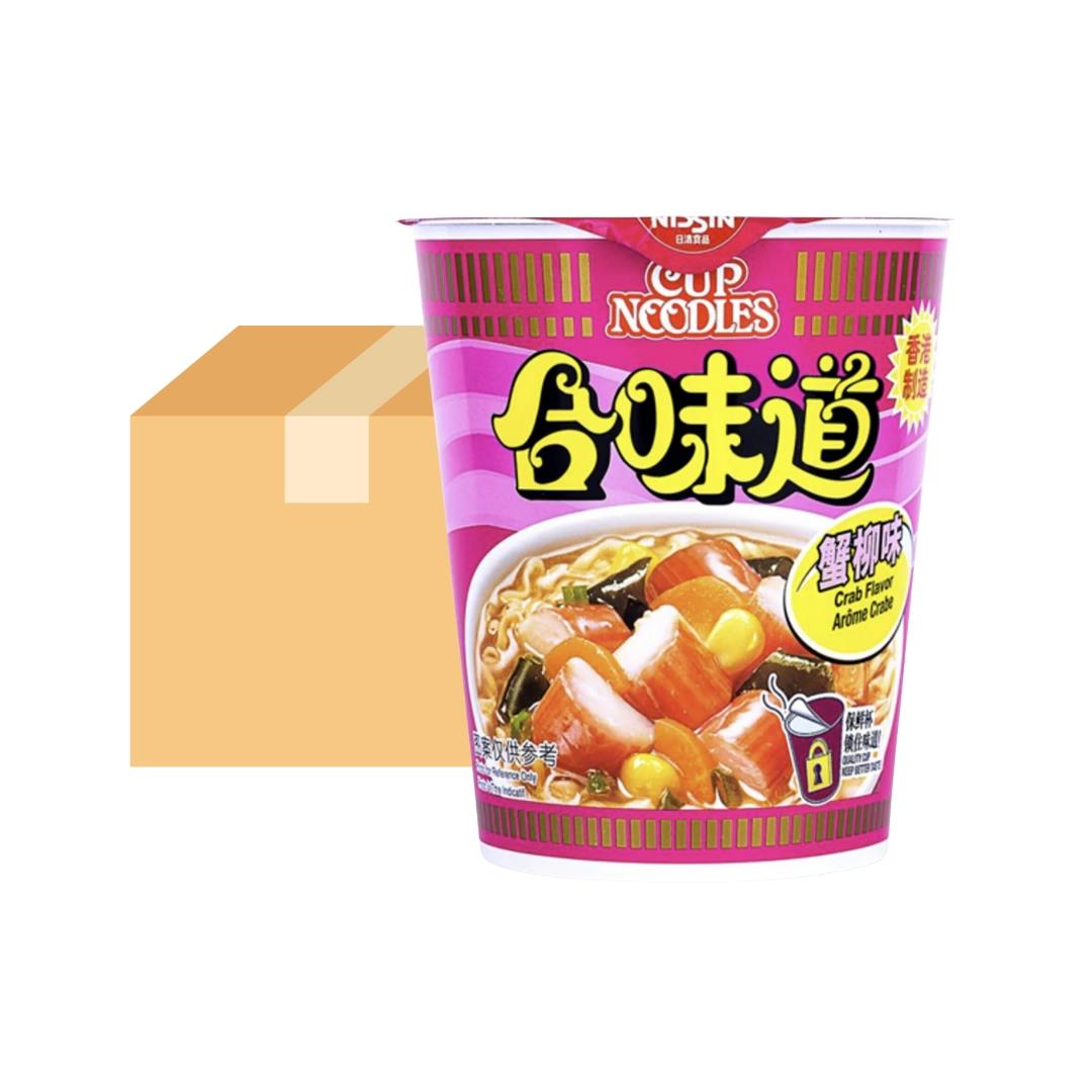 (Case) Nissin Cup Noodle (Crab Flavour) 合味道 蟹柳味杯麵 69g*24