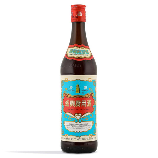 (Case) Pagoda Brand Shao Xing Cooking Wine 塔牌 紹興廚師用酒 (ABV 15%) 640ml*12