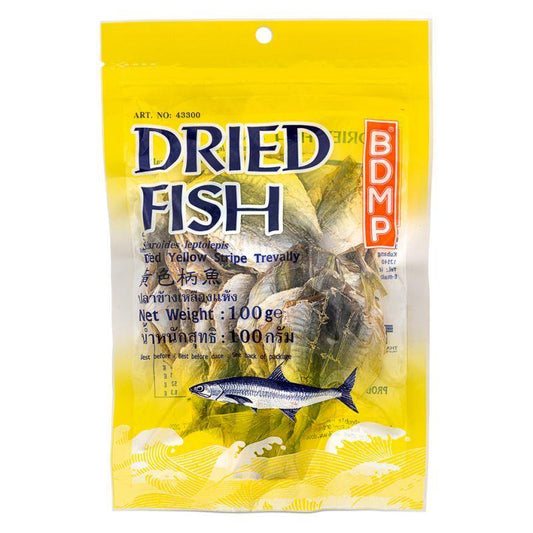 ❄️ BDMP Dried Yellow Stripe Trevally 黃色柄魚 25 x 100g