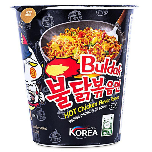 (Case) Samyang Buldak Hot Chicken Flavour Ramen Cup 불닭볶음면 70g*6