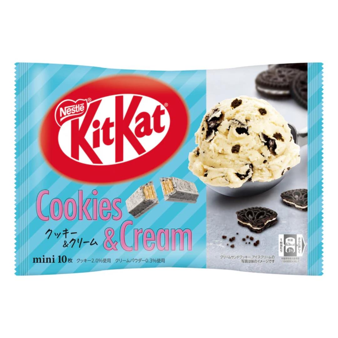 Nestle Mini Kit Kat (Cookies & Cream Flavour) 12 x 116g (10 pcs)