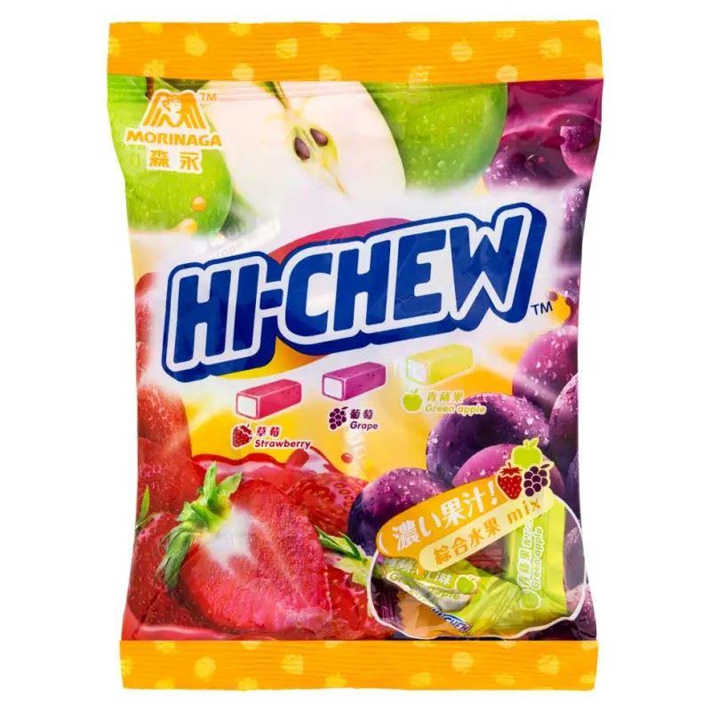 (Case) Morinaga Hi-Chew Original Mix (Grape, Green Apple, Strawberry) 100g*6