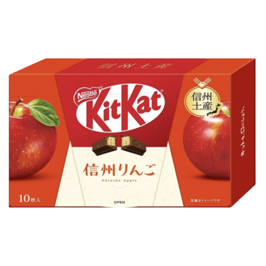 (Case) Nestle Mini Kit Kat (Shinshu Apple Flavour) (10 pcs) 116g*30