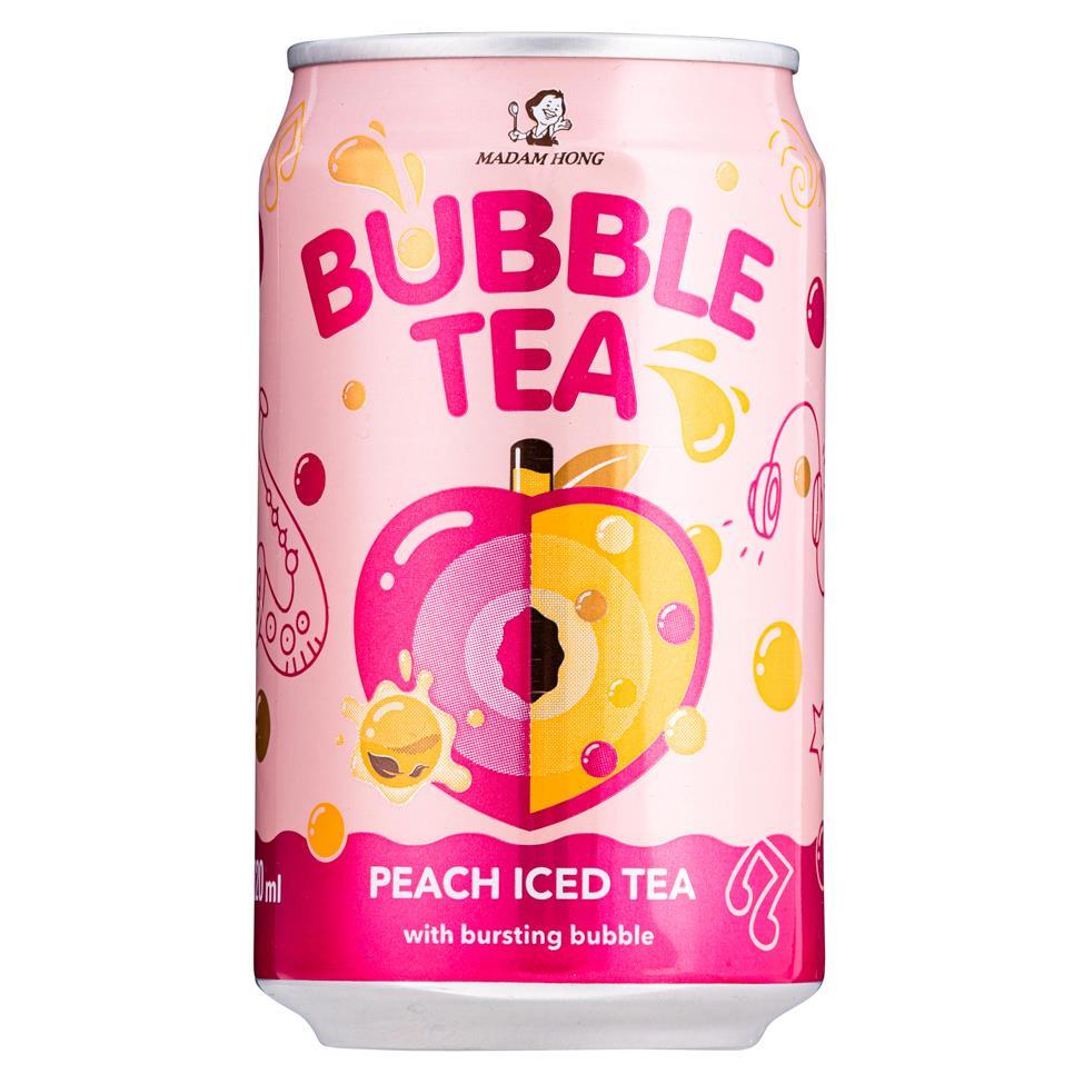(Case) Madam Hong Bubble Tea (Peach Ice Tea) 320ml*24