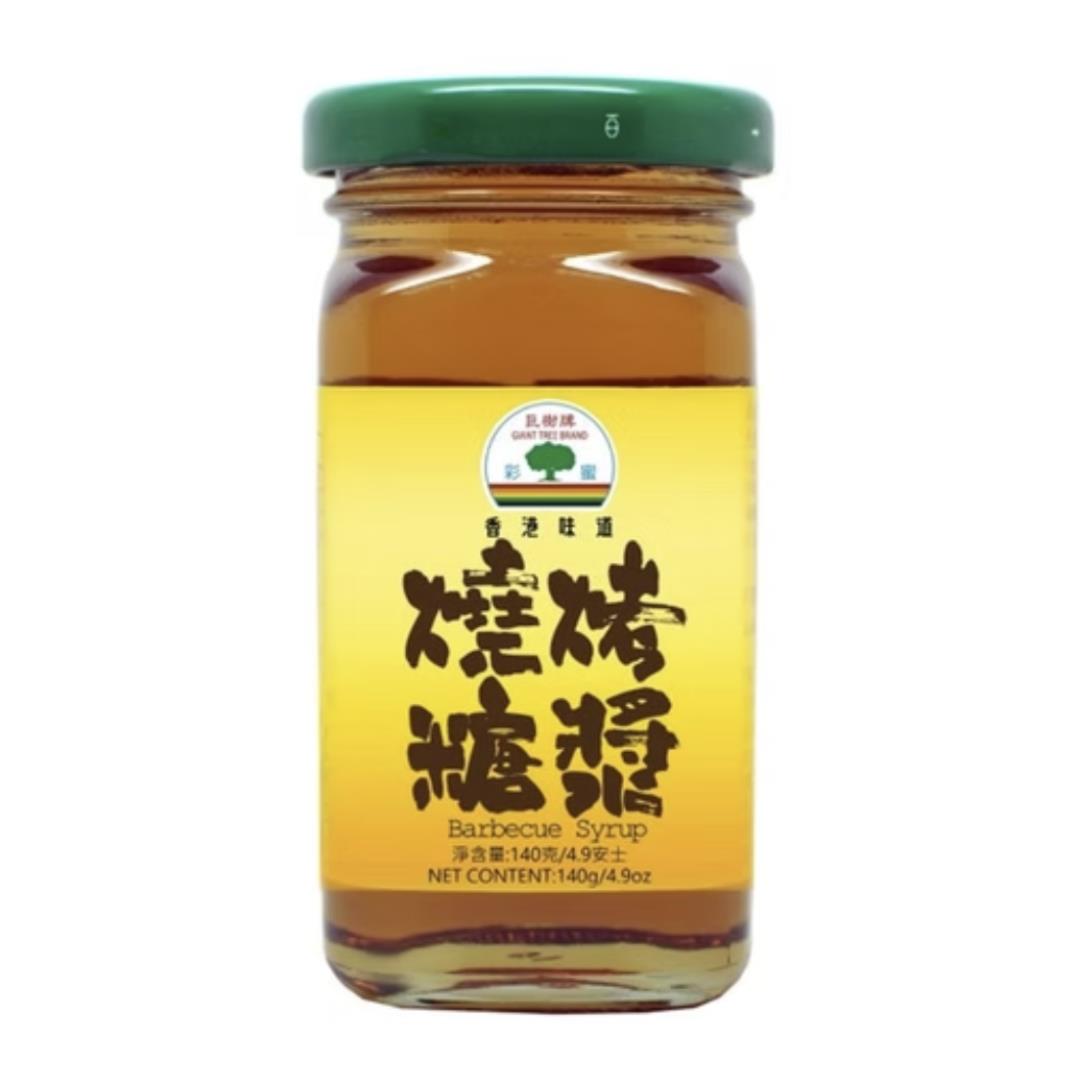 Giant Tree Barbecue Honey Syrup (with Brush) 巨樹牌 燒烤百花蜜糖漿 (附毛筆) 36 x 141g