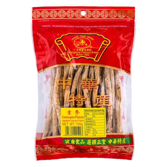 (Case) Zheng Feng Codonopsis Pilosula 正豐 黨參 150g*20