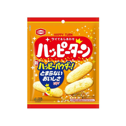 (Case) Kameda Happy Turn Rice Cracker (Sweet and Salty) ハッピーターン 67g*20