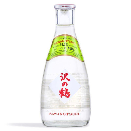 (Case) Sawanotsuru Japanese Sake (ABV 14.5%) 180ml*24