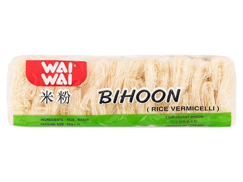 (Case) Wai Wai 3 Minutes Instant Bihoon Rice Vermicelli 三分鐘快熟米粉 500g*24