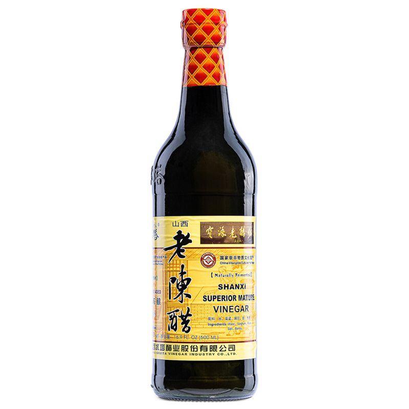 (Case) Shuita Shanxi Superior Mature Vinegar (3 Years Aged) 水塔 山西老陳醋 (3年陳釀) 500ml*12