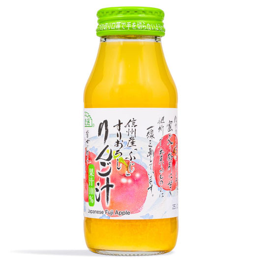 (Case) Marukai Corporation Junzosen Grated Apple Juice (Bottle) 180ml*20