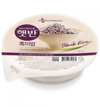(Case) CJ Hetbahn Cooked Black Rice 흑미밥 210g*36