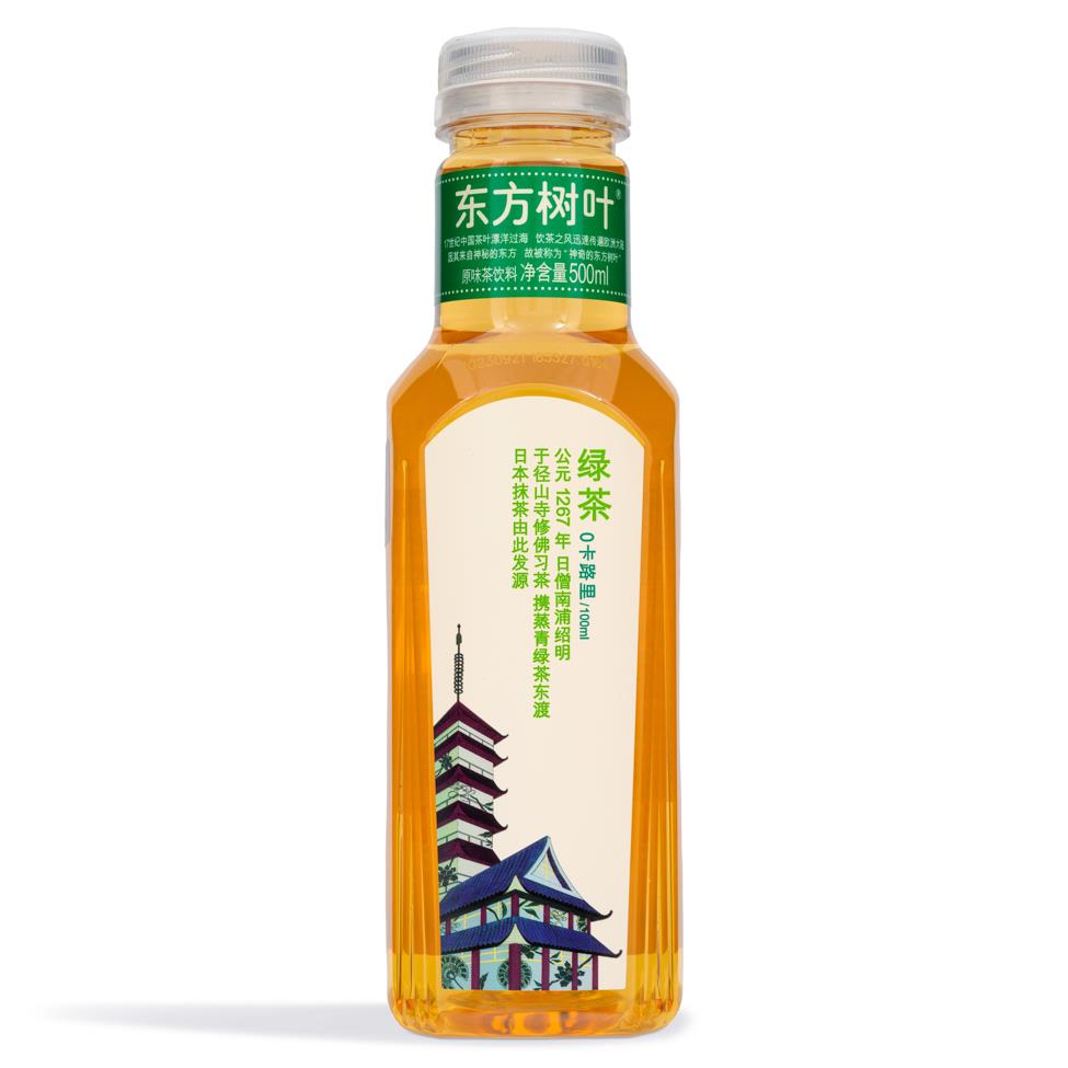 (Case) Nongfu Spring Green Tea 農夫山泉 東方樹葉綠茶 500ml*15