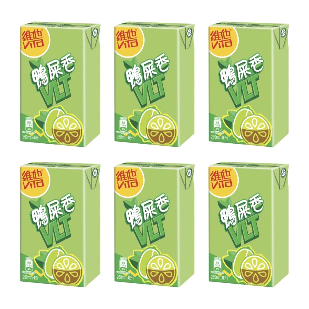Vita Ya Shi Xiang Lemon Tea 維他 鴨屎香檸檬茶 8 x (6 x 250ml)
