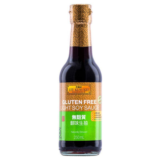 (Case) Lee Kum Kee Gluten Free Light Soy Sauce 李錦記 無麩質鮮味生抽 250ml*12