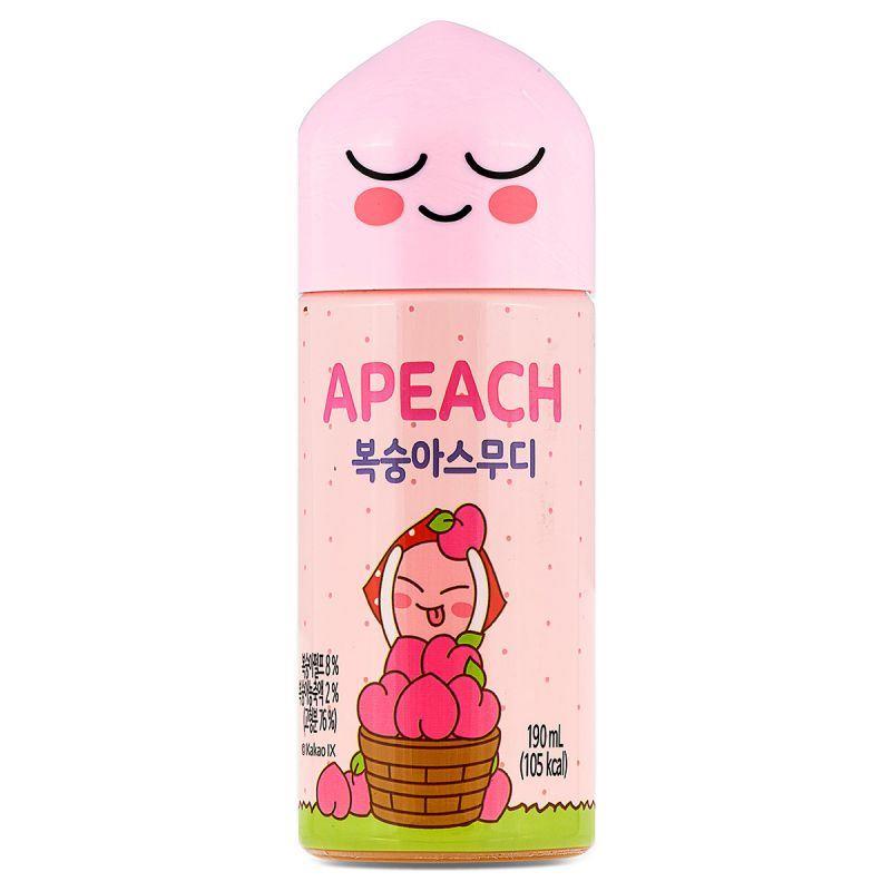 (Case) Kakao Apeach Peach Smoothie 복숭아스무디 190ml*24