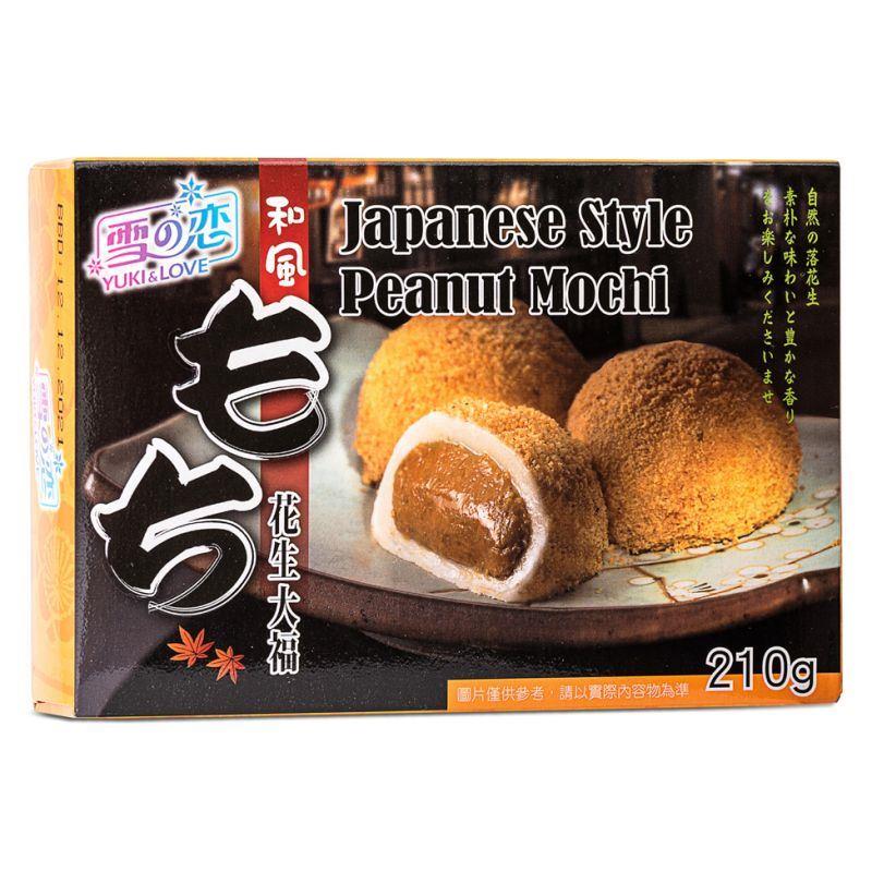 (Case) Yuki & Love Japanese Style Peanut Mochi 雪の戀 和風花生大福 210g*24