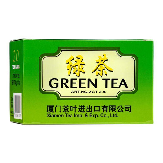 (Case) Sea Dyke Brand Green Tea Bags (20 Tea Bags) 海堤牌 綠茶 (20包) 40g*100