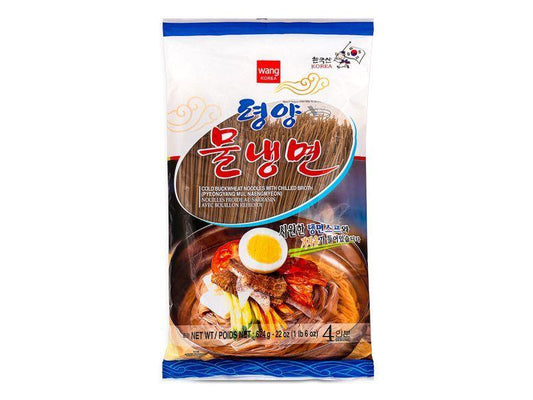 (Case) Wang Cold Buckwheat Noodles with Chilled Broth (Pyeongyang Mul Naengmyeon) 평양 물냉면 624g*10