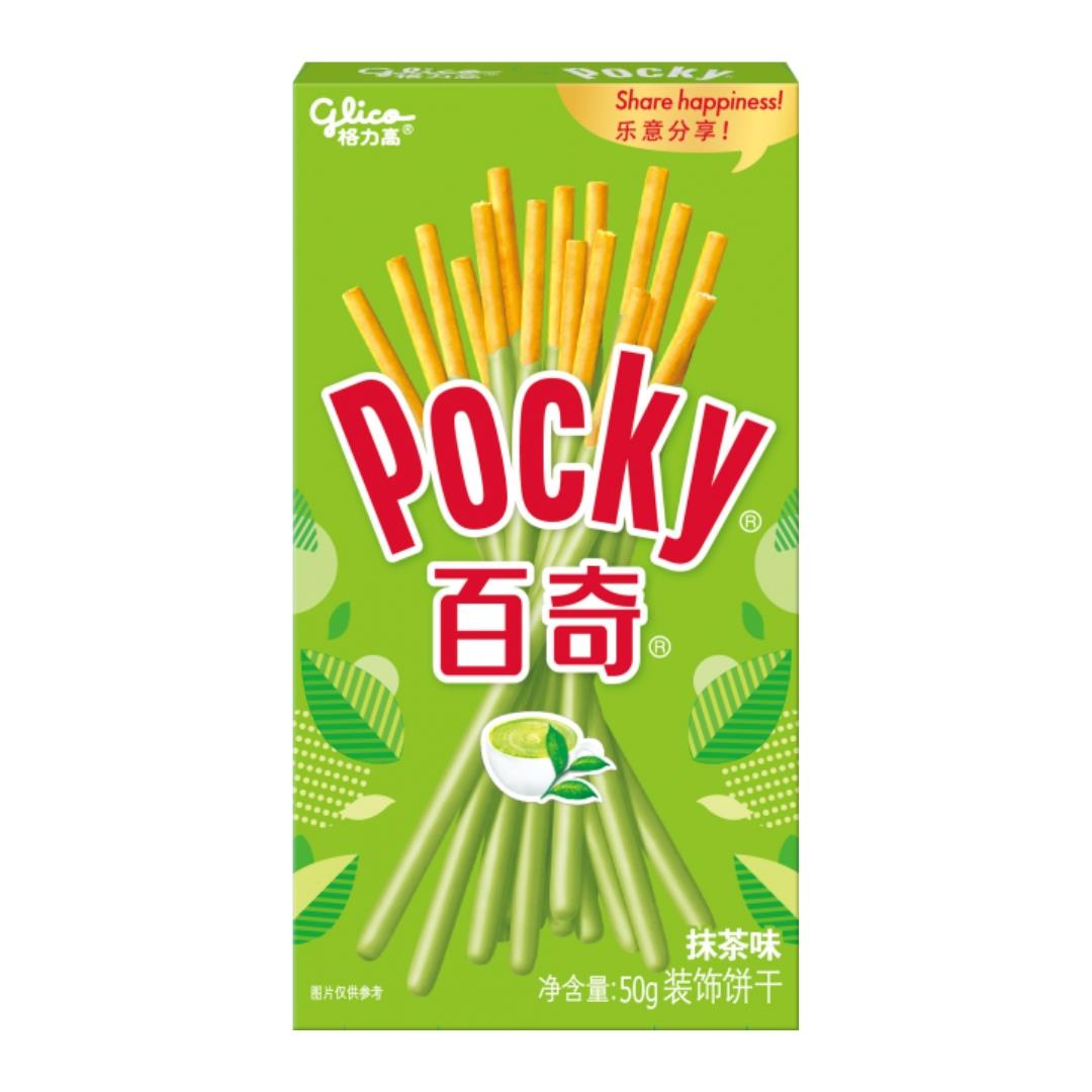 Glico Pocky Biscuit Sticks (Matcha Flavour) 格力高 百奇 (抹茶味) 36 x 50g